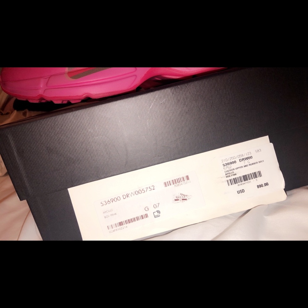 Pink Gucci  Shoes